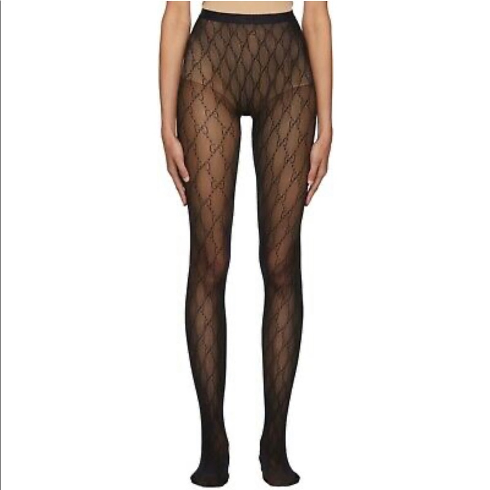 Authentic Gucci Tights with Green box